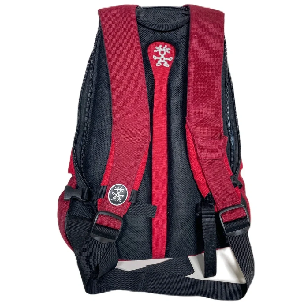 Crumpler Sheep Scarer Backpack Laptop Bag (dk.red/red/cream) - Picture 5 of 6